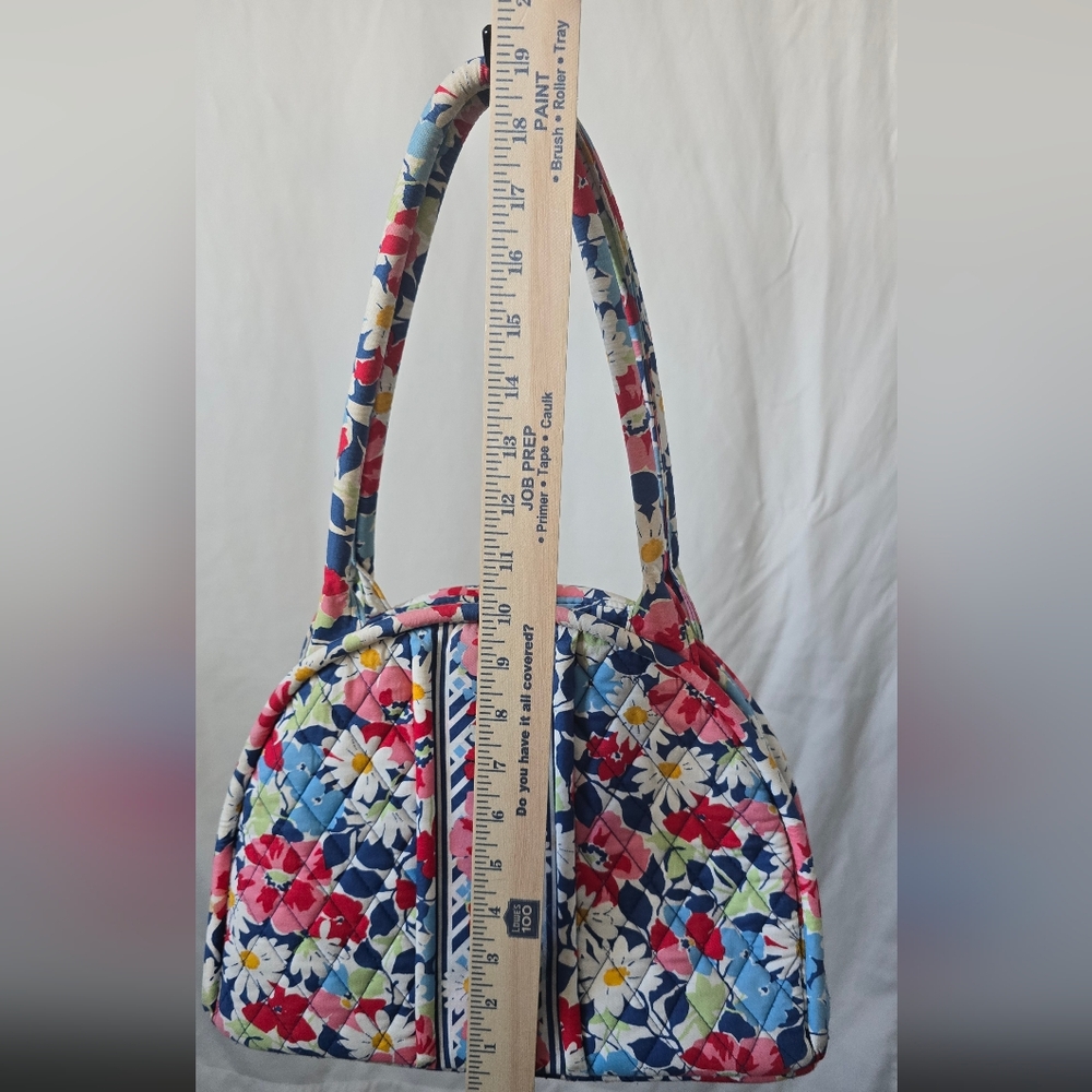 Vera Bradley Eloise Frame Quilted Shoulder Bag - Retired Print Kisslock purse - Picture 10 of 11
